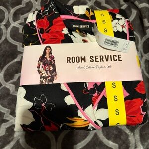 Room Service Floral Pajama Set